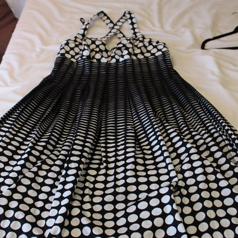 Calvin Klein Polka-Dot Dress